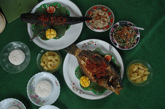 Balinesisches Festessen