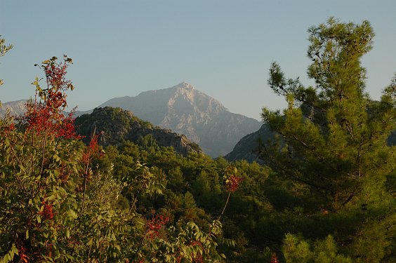 Der Tahtali DaGi ist mit 2366 m der höchste Berg im Olympos Nationalpark
